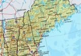 Physical Map Of New England Physical Map Of Massachusetts Sksinternational Net