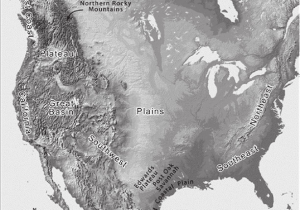 Physiographic Map Of Canada Physiographic Map Of north America Showing the Culture areas and