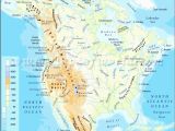 Physiographic Map Of Canada top 10 Punto Medio Noticias Canada S Physical Regions Map Blank