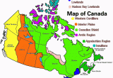 Physiographic Map Of Canada top 10 Punto Medio Noticias Canada S Physical Regions Map Blank