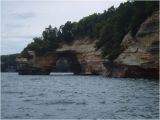 Pictured Rocks Michigan Map Boat for the Spray Falls Cruise Picture Of Pictured Rocks Cruises