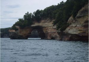 Pictured Rocks Michigan Map Boat for the Spray Falls Cruise Picture Of Pictured Rocks Cruises