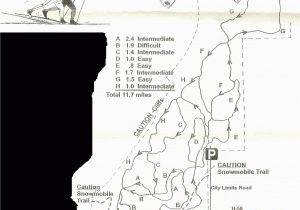 Pictured Rocks Michigan Map Michigan Trail Maps