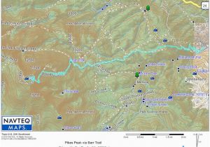 Pikes Peak Colorado Map On Walkabout On Pikes Peak Via Barr Trail July 2014 On Walkabout