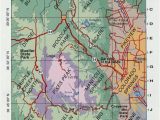 Pikes Peak Map Colorado Sky Terrain Colorado Springs Pikes Peak Trail Map 4th Edition Feral