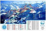 Pila Italy Piste Map Pila Pra Vodce Po Sta Edisku Mapa Lokaca Pila Ubytovana