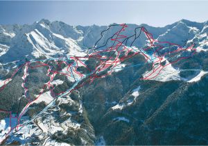 Pila Italy Piste Map Ski Map Pila