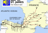 Pilgrimage Spain Camino De Santiago Map French Way Wikipedia