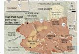 Pingree Park Colorado Map Tankers Pound Spot Blaze Cooler Temps May Aid Fight Of High Park