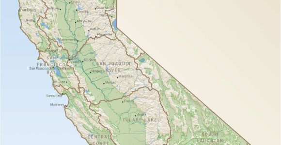 Placerville California Map California Coast Map New Best California State by area and Regions