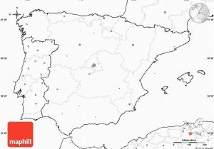 Plain Map Of Spain Spain Map Coloring Page Golfpachuca Com