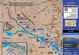 Platte River Colorado Map Colorado Fishing Map Bundle Fishing Maps Fly Fishing Maps