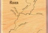 Platte River Michigan Map 9 Best Michigan River Map Fly Boxes Images On Pinterest Custom