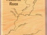 Platte River Michigan Map 9 Best Michigan River Map Fly Boxes Images On Pinterest Custom