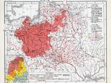 Poland On A Map Of Europe A 1921 Map Of Polish Majority areas In Europe after the End