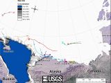 Polar Bears In Canada Map Tracking Polar Bears In the Beaufort Sea November 2014 Map