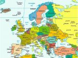 Political and Physical Map Of Europe Europe Map Map Of Europe Facts Geography History Of