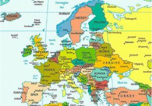 Political and Physical Map Of Europe Europe Map Map Of Europe Facts Geography History Of