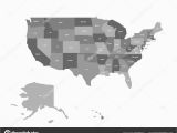 Political Map Of Georgia Usa Political Map Of United States Od America Usa Simple Flat Vector