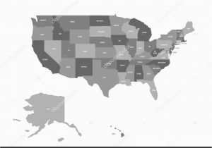 Political Map Of Georgia Usa Political Map Of United States Od America Usa Simple Flat Vector