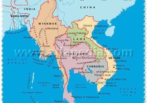 Political Map Of Michigan Political Map Of Myanmar Thailand Laos Cambodia Vietnam