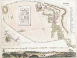 Pompeii On A Map Of Italy File 1832 S D U K City Plan or Map Of Pompeii Italy Geographicus
