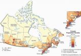 Population Density Map Of Canada Canada Visual Communication Inspiration Tips tools Map