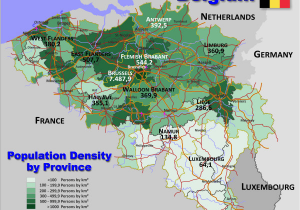 Population Density Map Of France Belgium Country Data Links and Map by Administrative Structure