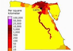 Population Density Map Of Italy Map Showing Population Density In Egypt Geography Egypt World