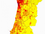 Population Density Map Of Spain Western Faa Ade Of the Iberian Peninsula Population Density Harti