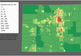 Population Map Of Colorado List Of Colorado Municipalities by County Wikipedia