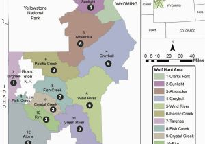 Population Map Of Colorado Wyoming Sets Wolf Population Goal Of 160 Environmental