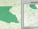 Population Map Of Georgia Georgia S 9th Congressional District Wikipedia