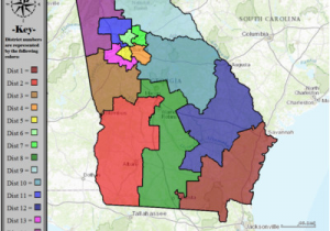 Population Map Of Georgia Georgia S Congressional Districts Wikipedia