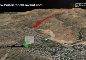 Porter Ranch California Map New Porter Ranch Methane Gas Well Blowout Video Released