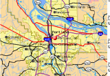 Portland oregon County Map Portland oregon or Profile Population Maps Real Estate