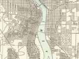 Portland oregon In Us Map Details About 1903 Antique Portland City Map Vintage Map Of Portland