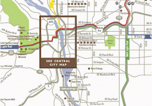 Portland oregon Light Rail Map Portland Maps Portland oregon Map Travel Portland