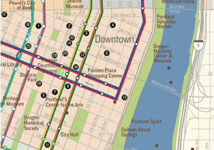 Portland oregon Light Rail Map Portland Maps Portland oregon Map Travel Portland