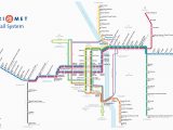 Portland oregon Light Rail Map Wes Commuter Rail