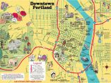 Portland oregon Metro Map Portland Bridges Map Map Of Portland Bridges oregon Usa