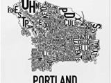 Portland oregon Neighborhoods Map Streetwise Portland Map Laminated City Center Street Map Of