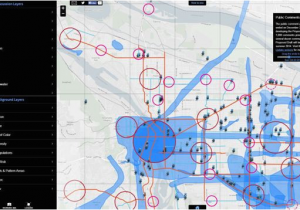 Portland oregon Public Transportation Map Maps Gis Open Data the City Of Portland oregon