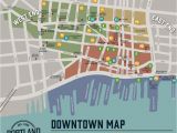 Portland oregon Street Map Downtown Map Portland Downtown