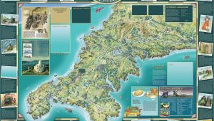 Portwenn Cornwall England Map Map Cornwall Designed by Srstudio Near Truro Cornwall A A A N