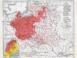 Post War Europe Map A 1921 Map Of Polish Majority areas In Europe after the End