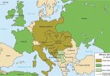 Post Wwi Europe Map Europe Map after Ww1 Climatejourney org