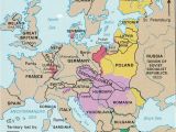 Post Wwi Map Of Europe 10 Explicit Map Europe 1918 after Ww1