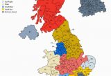 Postcode Map Of England Post Code Map Maps Of Parts Of the British isles Map Of