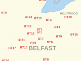 Postcode Map Of northern Ireland Bt Postcode area Wikipedia